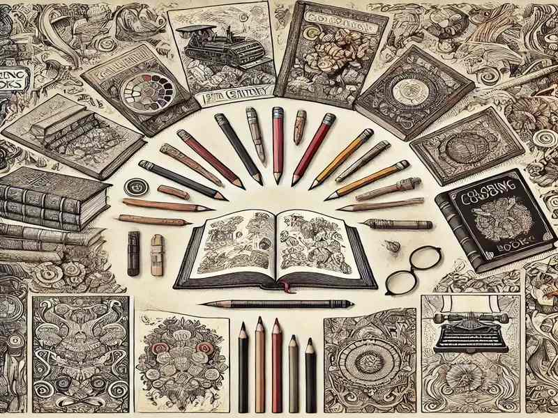 A brief History about Coloring Books