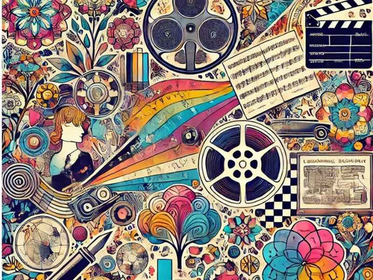Colorful abstract designs showcasing unique coloring book ideas for adults and children