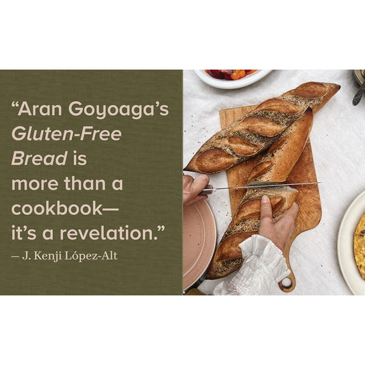 The Art of Gluten-Free Bread cookbook cover by Aran Goyoaga hardcover