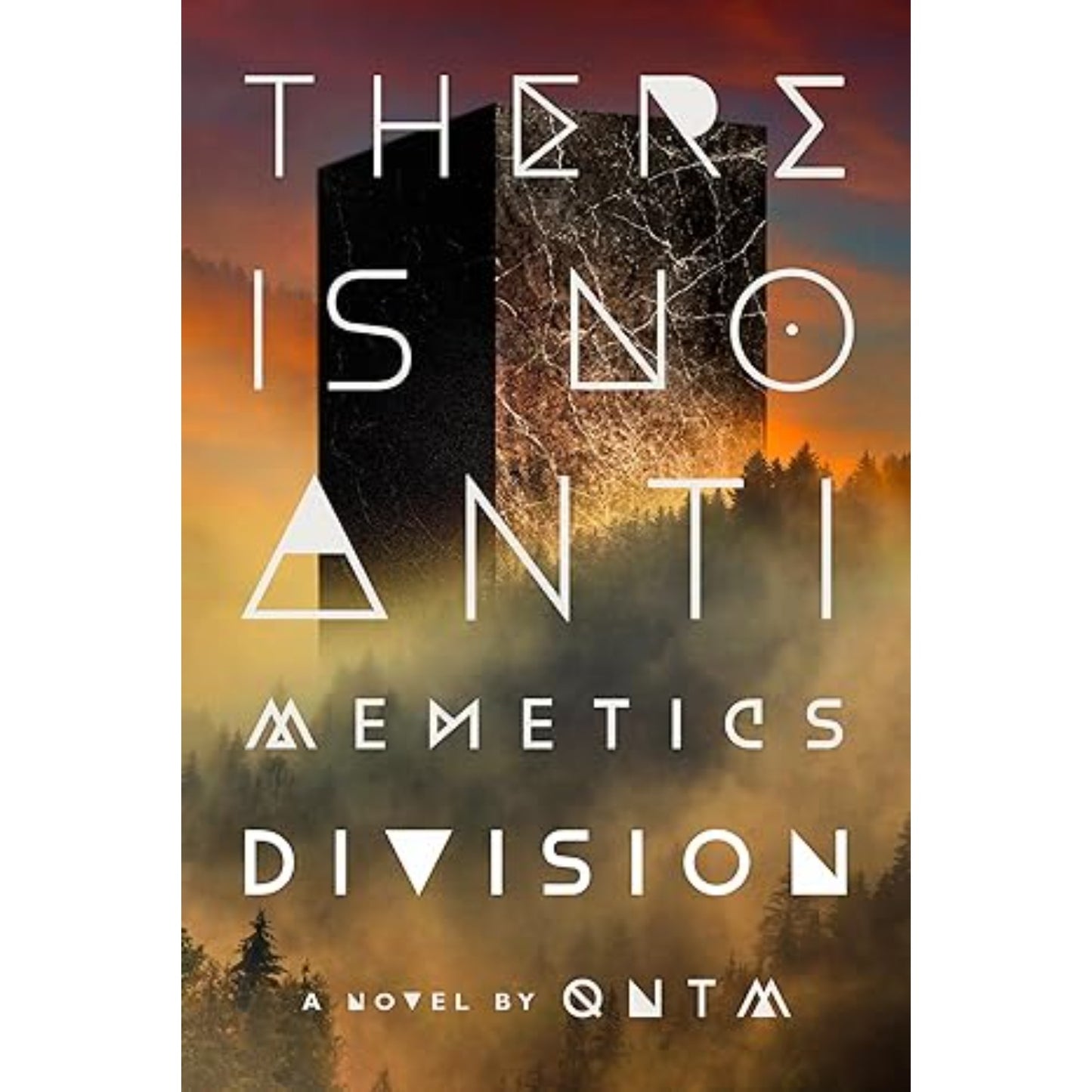 There Is No Antimemetics Division book cover by qntm sci-fi horror hardcover