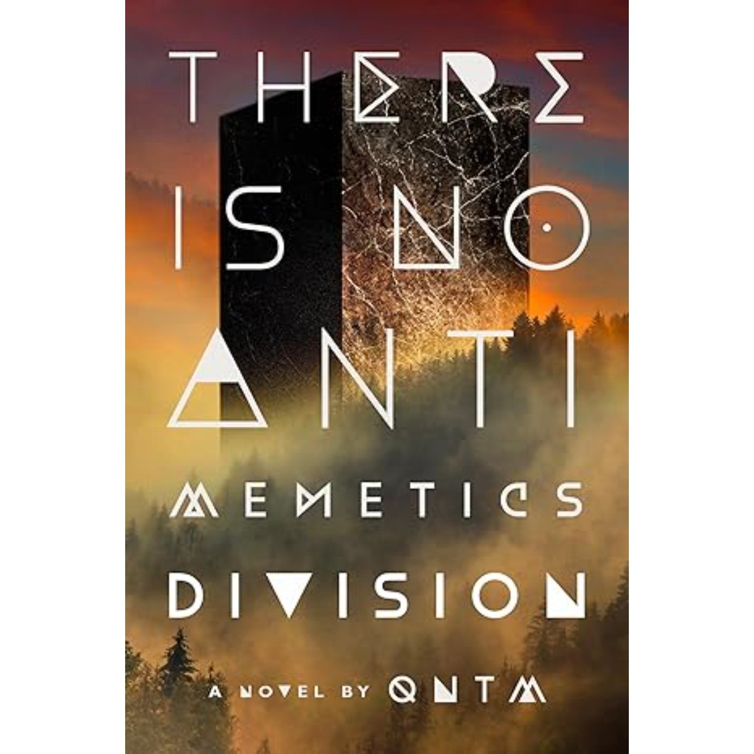 There Is No Antimemetics Division book cover by qntm sci-fi horror hardcover