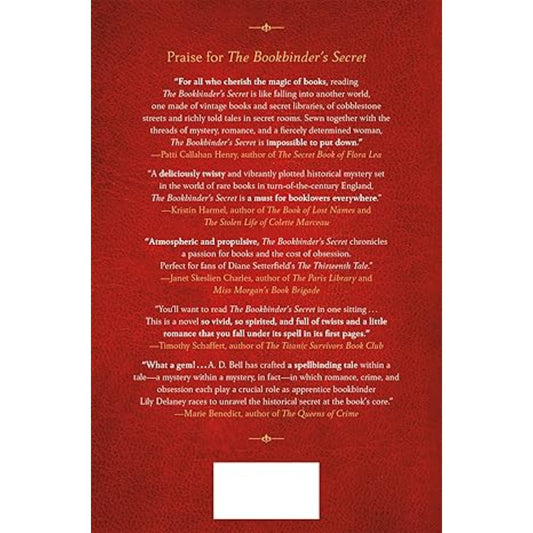 The Bookbinder's Secret by A. D. Bell - Novel