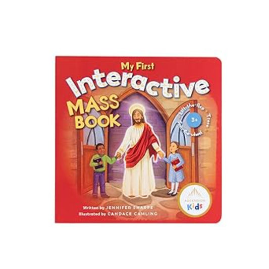 My First Interactive Mass Book hardcover for Catholic children ages 3 and up