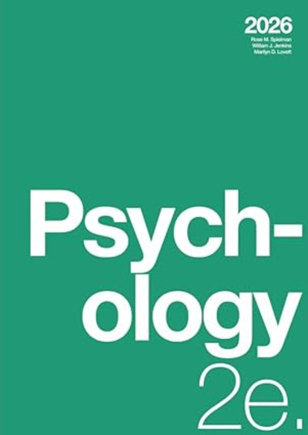 Psychology 2e cover